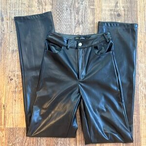 Finesse Black Straight Leg Pants